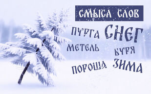 Об истории слов «снег», «пороша», «метель» и др. Об истории слов «снег», «пороша», «метель» и др.