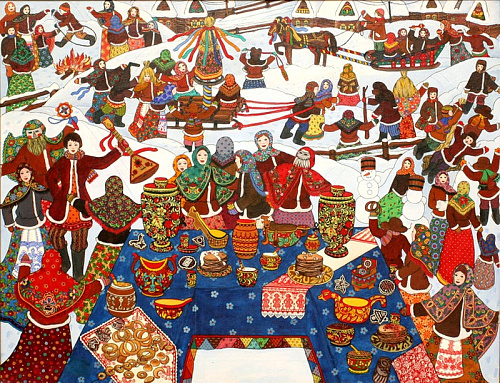 Масленица – скоморошья радетельница