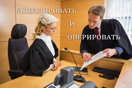 Апеллировать и оперировать: к вопросу об уместности